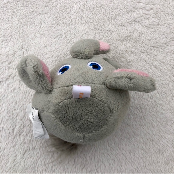 Bean Bagimals Plush Elephant Stuffed Animal 4” - Picture 7 of 8